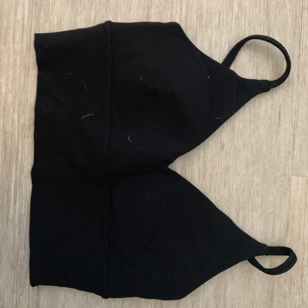 Lululemon Sports Bra / Crop Black Size 4